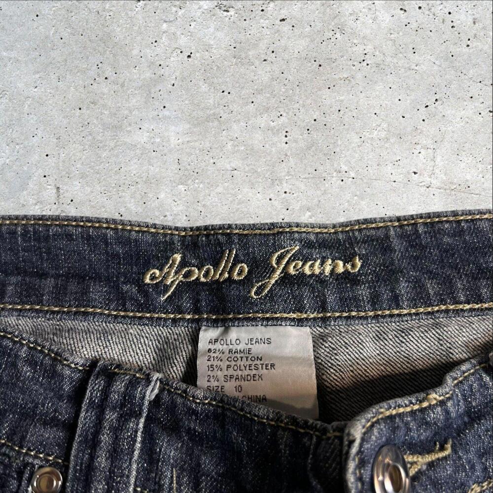 Apollo Jeans Women's Dark Wash Jeans Size 10 - Picture 3 of 6